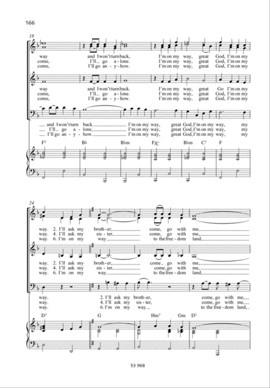 I'm On My Way 3-Part scores gallery preview page 2