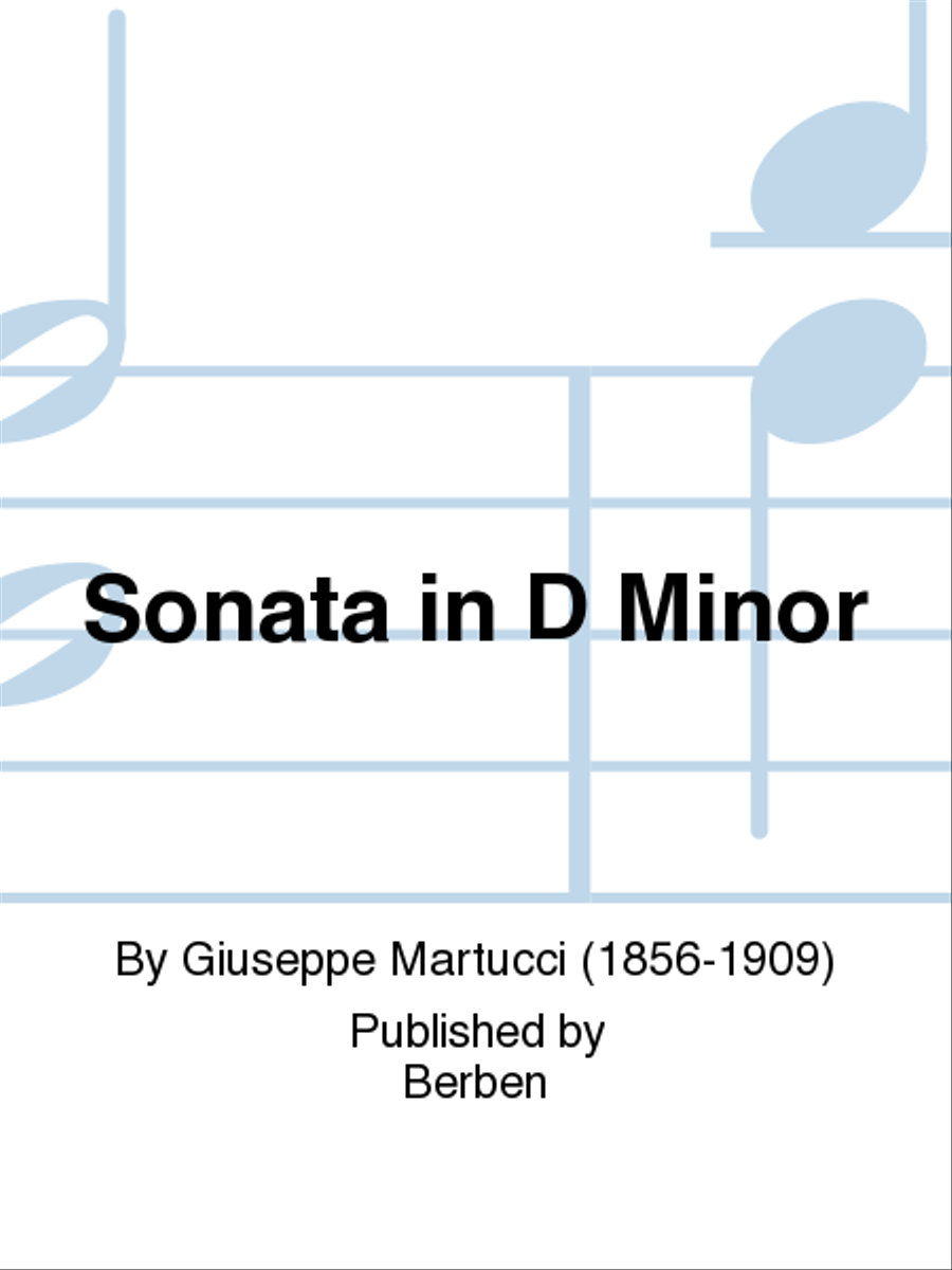 Sonata in D minor Organ Solo scores gallery preview page 1