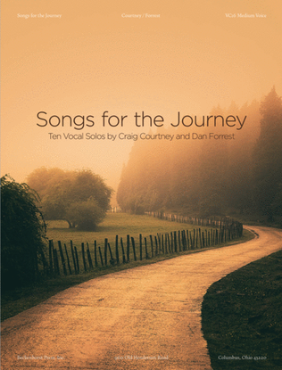 Book cover for Songs for the Journey - Medium Voice