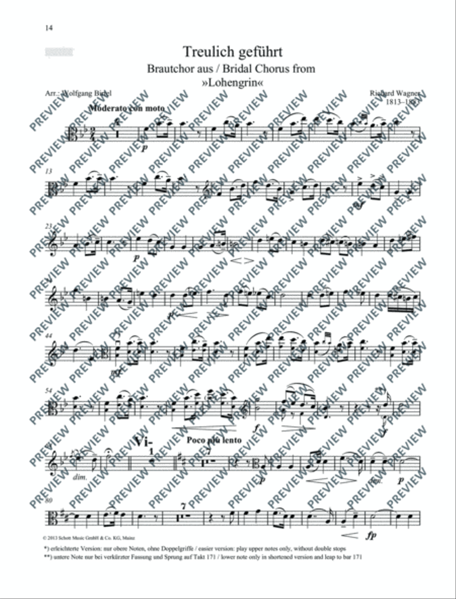 Classical Highlights for Viola Piano Accompaniment scores gallery preview page 15