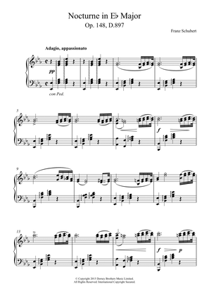 Nocturne in E-flat Major, Op. 148, D. 897