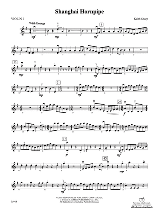 Shanghai Hornpipe: 1st Violin