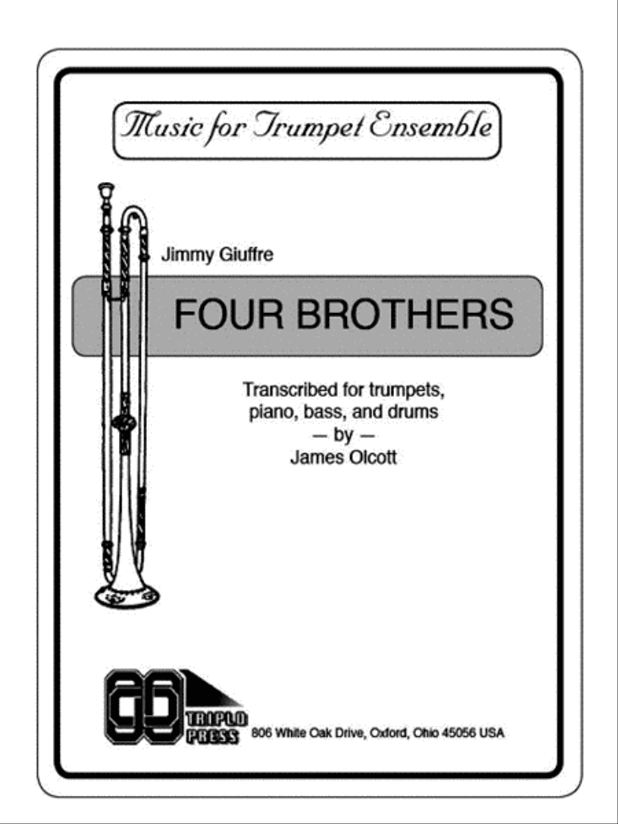 Four Brothers Four Brothers Small Ensemble scores gallery preview page 1