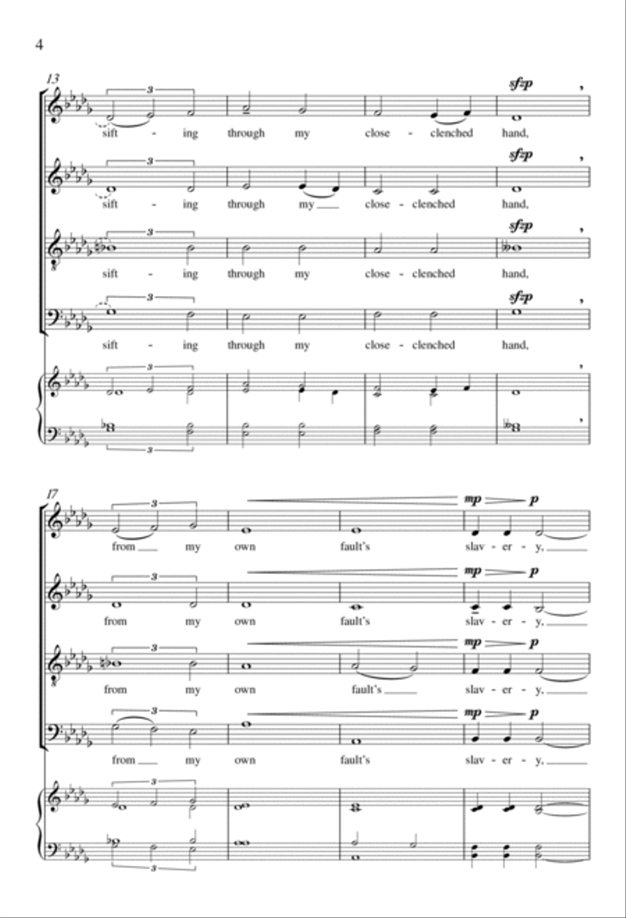 Refuge 4-Part scores gallery preview page 4