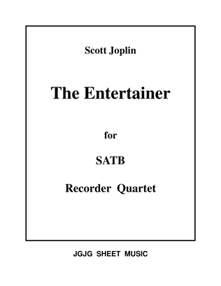 The Entertainer for Recorder Quartet
