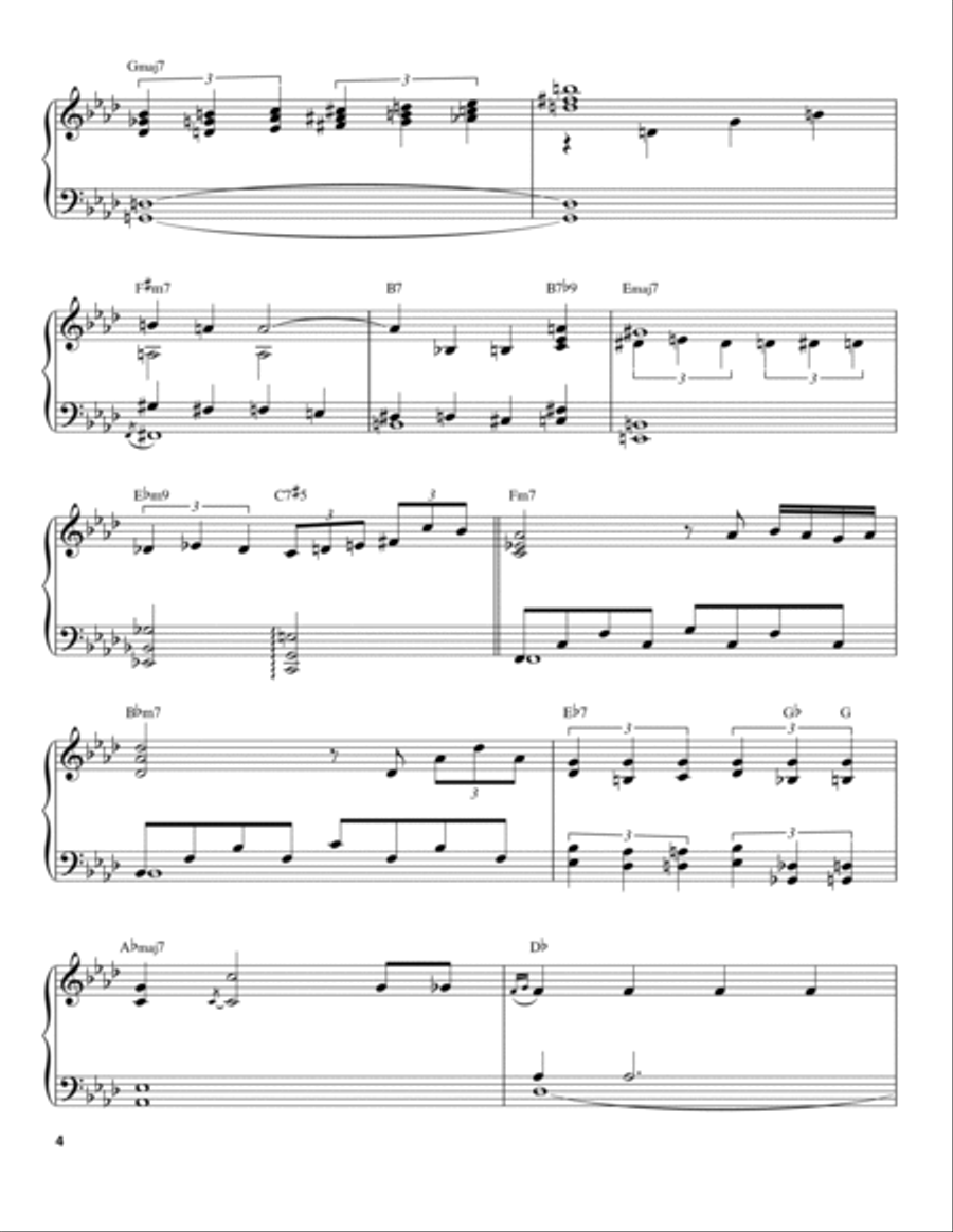 All The Things You Are Piano scores gallery preview page 4