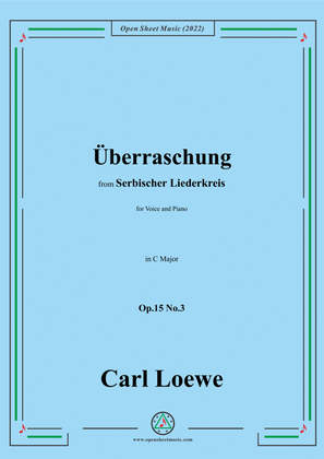 Book cover for Loewe-Überraschung,in C Major,Op.15 No.3