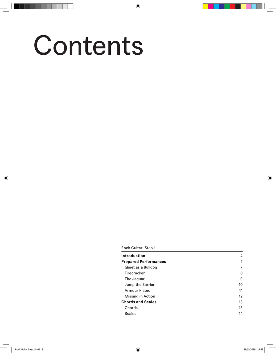LCME Rock Guitar Handbook 2019 - Step 1 Electric Guitar scores gallery preview page 3