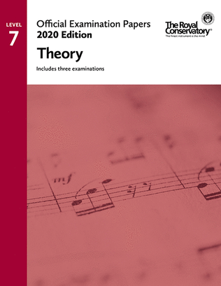 Book cover for Official Examination Papers: Level 7 Theory