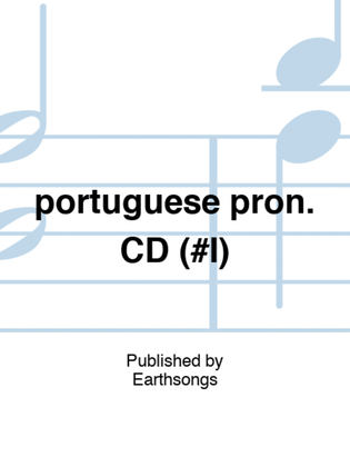 portuguese pronunciation CD (#I)