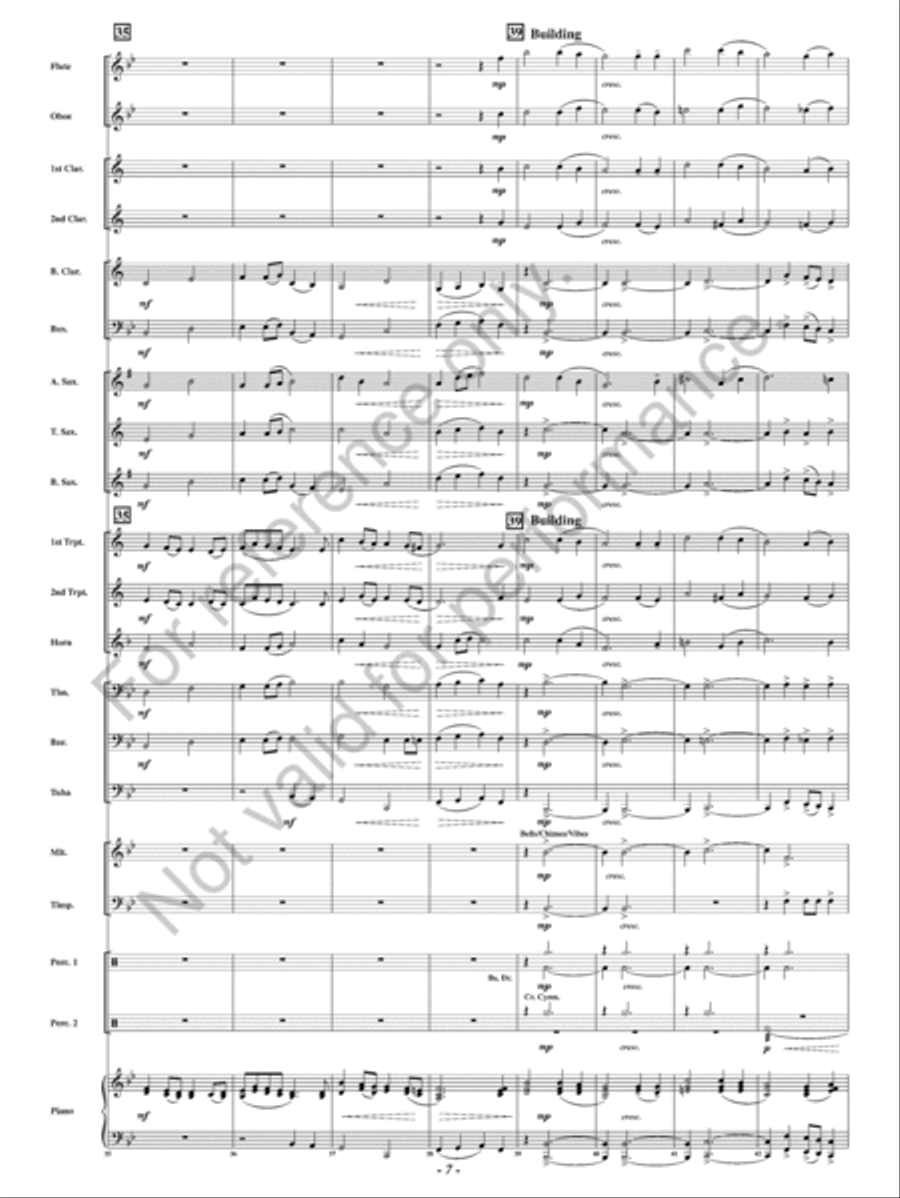 It Is Well Concert Band scores gallery preview page 8