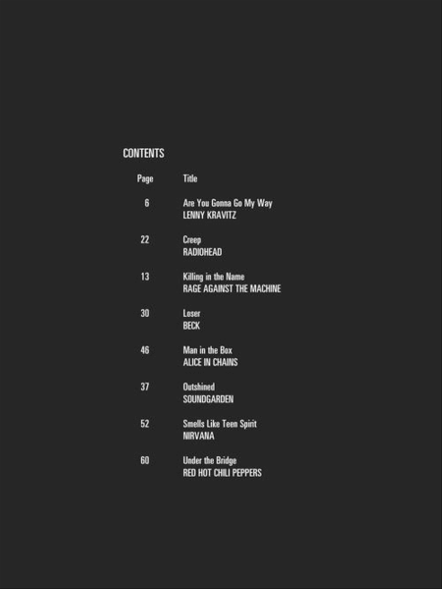 '90s Rock - 2nd Edition '90s Rock - 2nd Edition Guitar Tablature scores gallery preview page 3