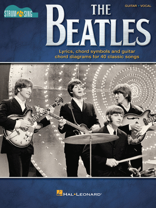 Book cover for The Beatles – Strum & Sing Guitar