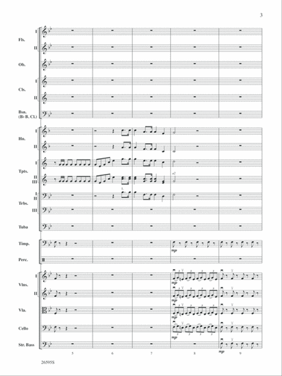Grand March from Tannhäuser: Score Full Orchestra scores gallery preview page 3
