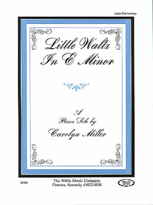 Book cover for Little Waltz in E Minor