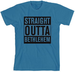 Straight Outta Bethlehem - T-Shirt - Adult XXXLarge