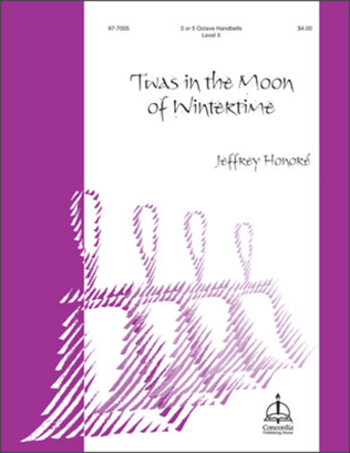Book cover for 'Twas in the Moon of Wintertime (Honore)