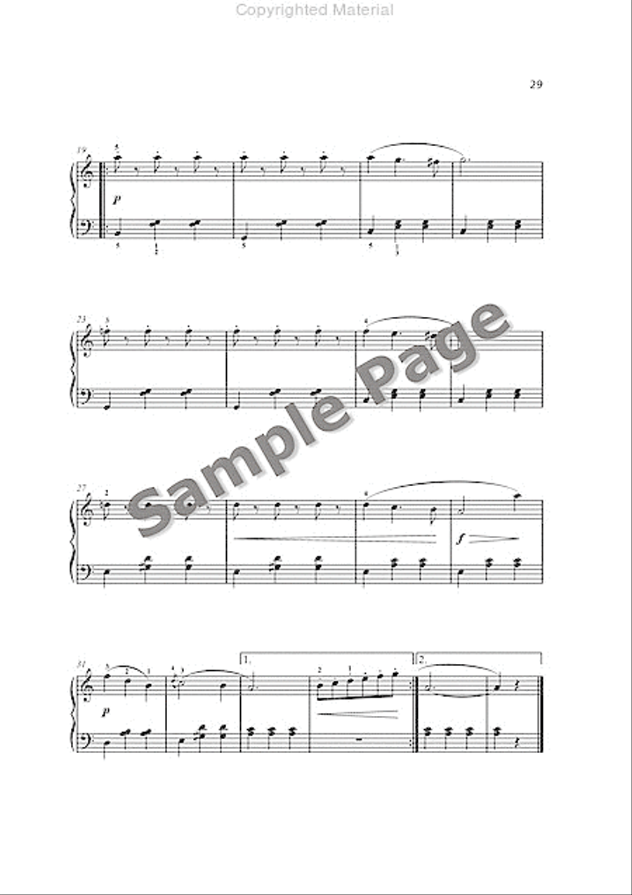 The Classical Piano Method – Repertoire Collection 2 Piano Method scores gallery preview page 30