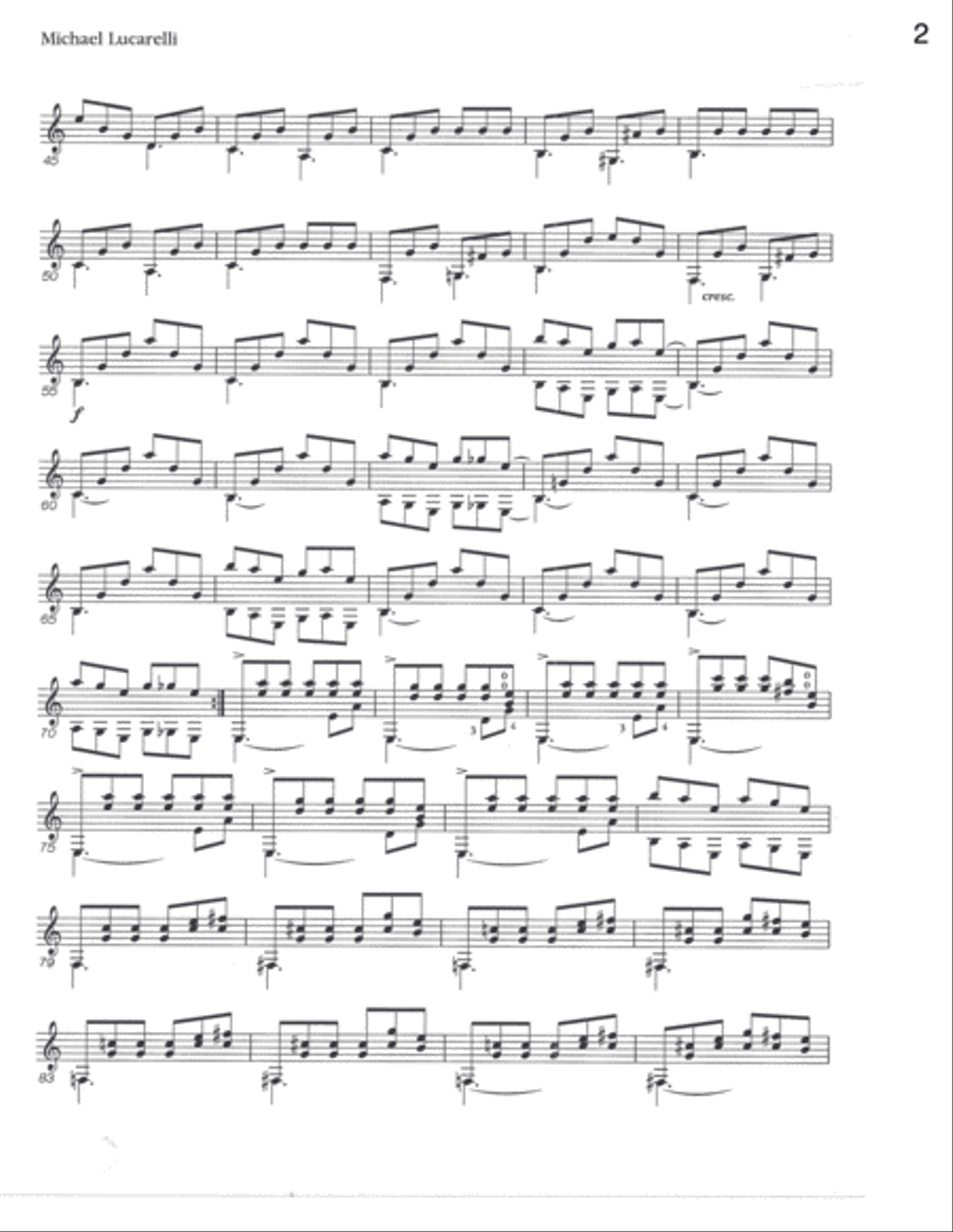 Flight of the Serpent Electric Guitar scores gallery preview page 2
