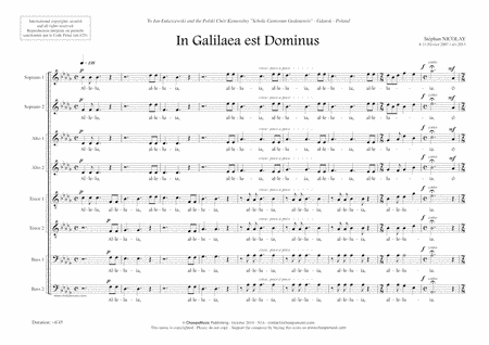 In Galilaea est Dominus image number null