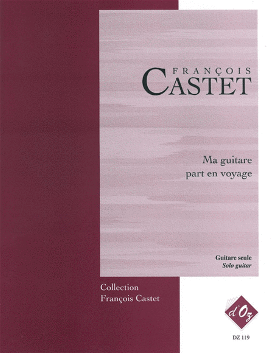 Ma guitare part en voyage Classical Guitar scores gallery preview page 1