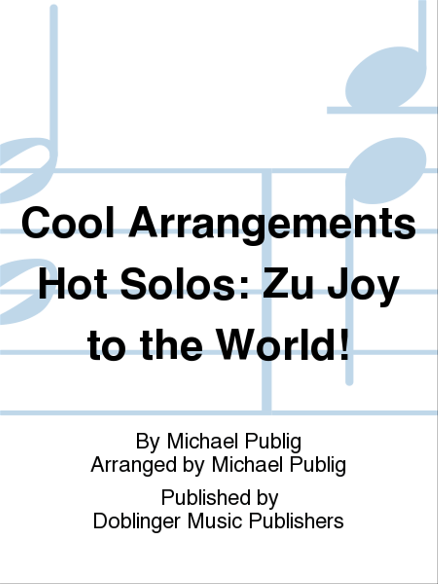 Cool Arrangements-Hot Solos. Zu Joy to the World! Piano Solo scores gallery preview page 1