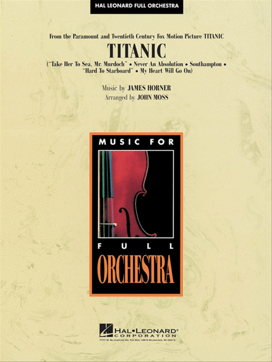 Titanic Full Orchestra scores gallery preview page 1