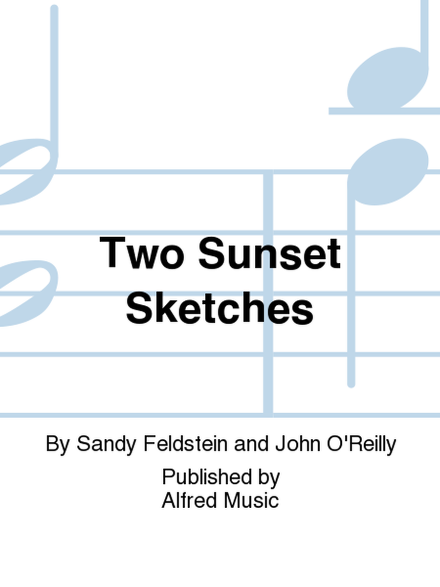 Two Sunset Sketches