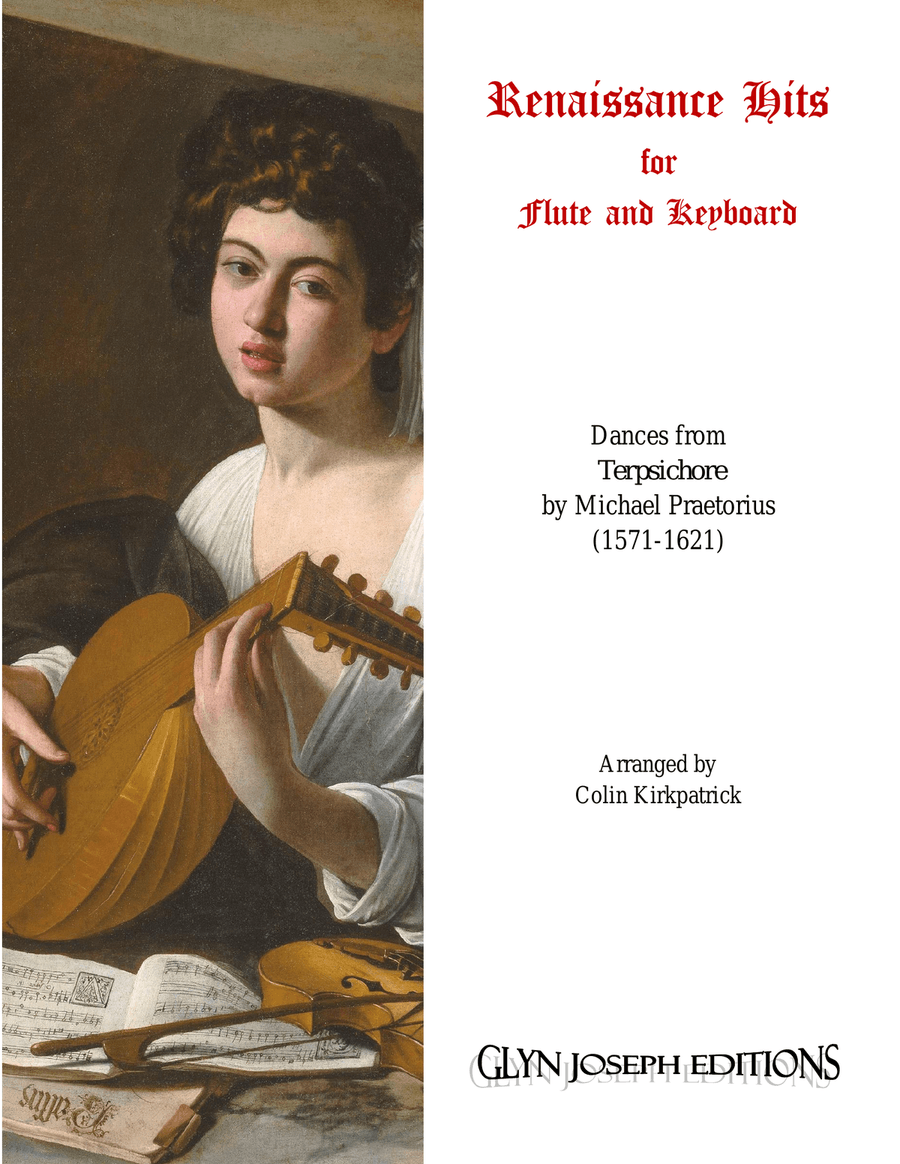 Renaissance Hits for Flute and Keyboard from Terpsichore (Praetorius) Flute Solo scores gallery preview page 1