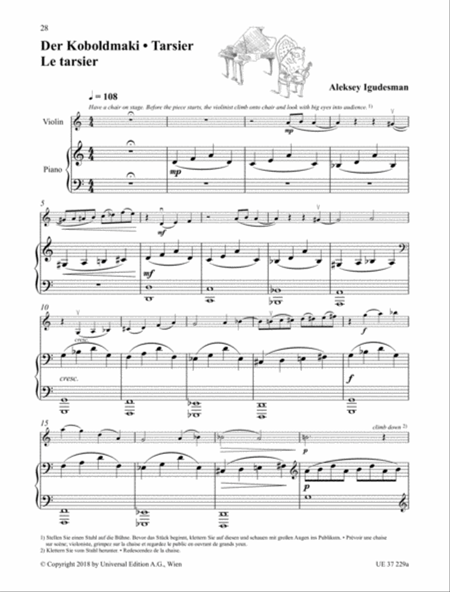 Funny Animals Funny Animals Chamber Music scores gallery preview page 19