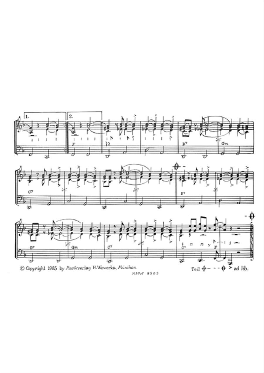 Tijuanita Piano Solo scores gallery preview page 4