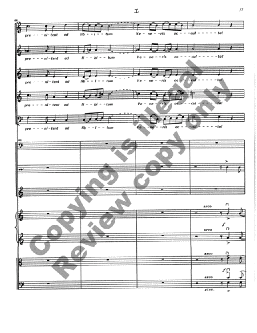 Cantata Rustica (Full/Choral Score) Choir scores gallery preview page 94