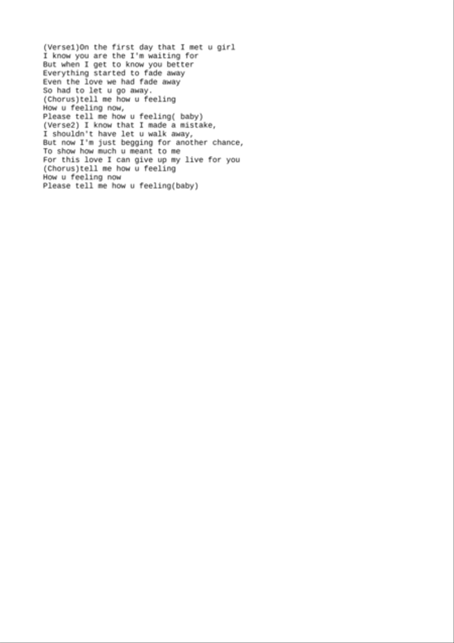 Feeling Small Ensemble scores gallery preview page 1