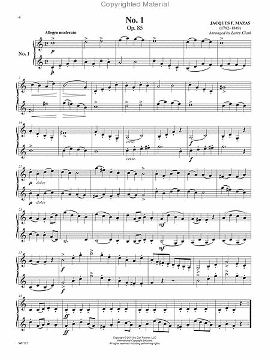 Progressive Duets: Volume 2 B-Flat Trumpet scores gallery preview page 2