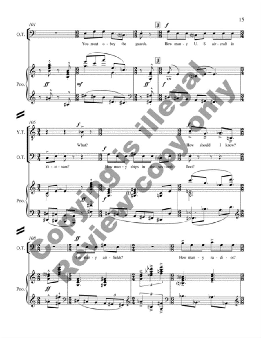 Glory Denied (Piano/Vocal Score) Glory Denied (Piano/Vocal Score) Bassoon scores gallery preview page 17