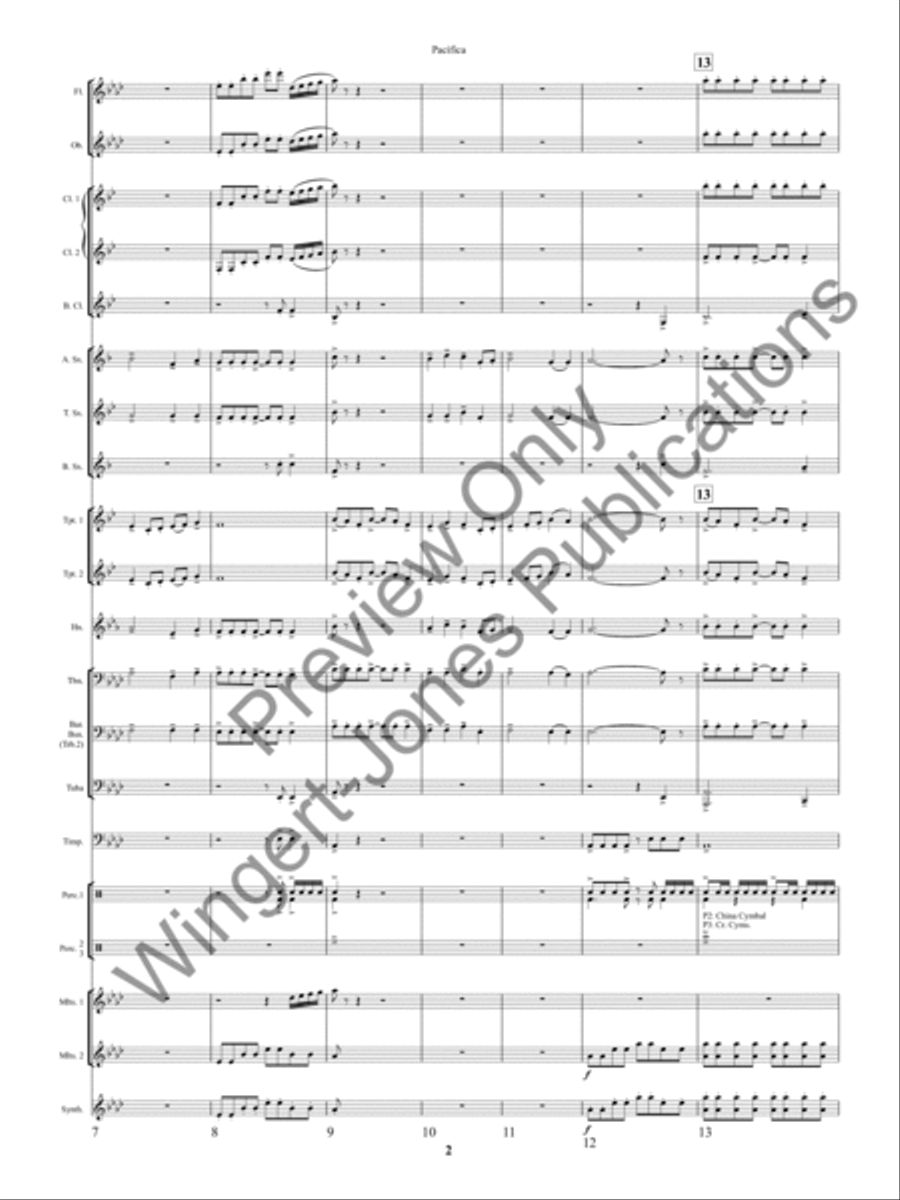 Pacifica Concert Band scores gallery preview page 5