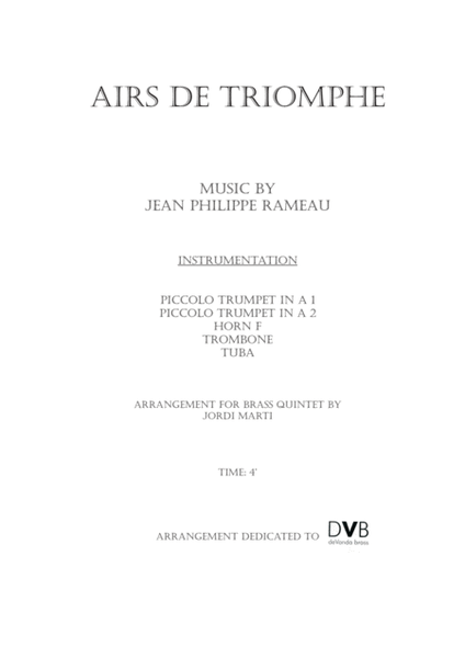 Airs de triomphe image number null
