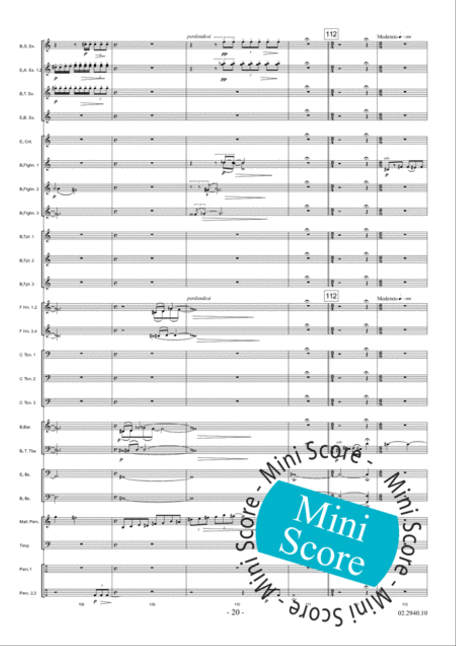 Aurora Fanfare Band scores gallery preview page 26