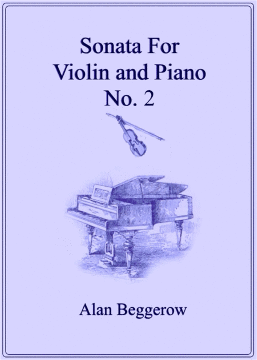 Sonata For Violin And Piano No. 2 Violin Solo scores gallery preview page 1