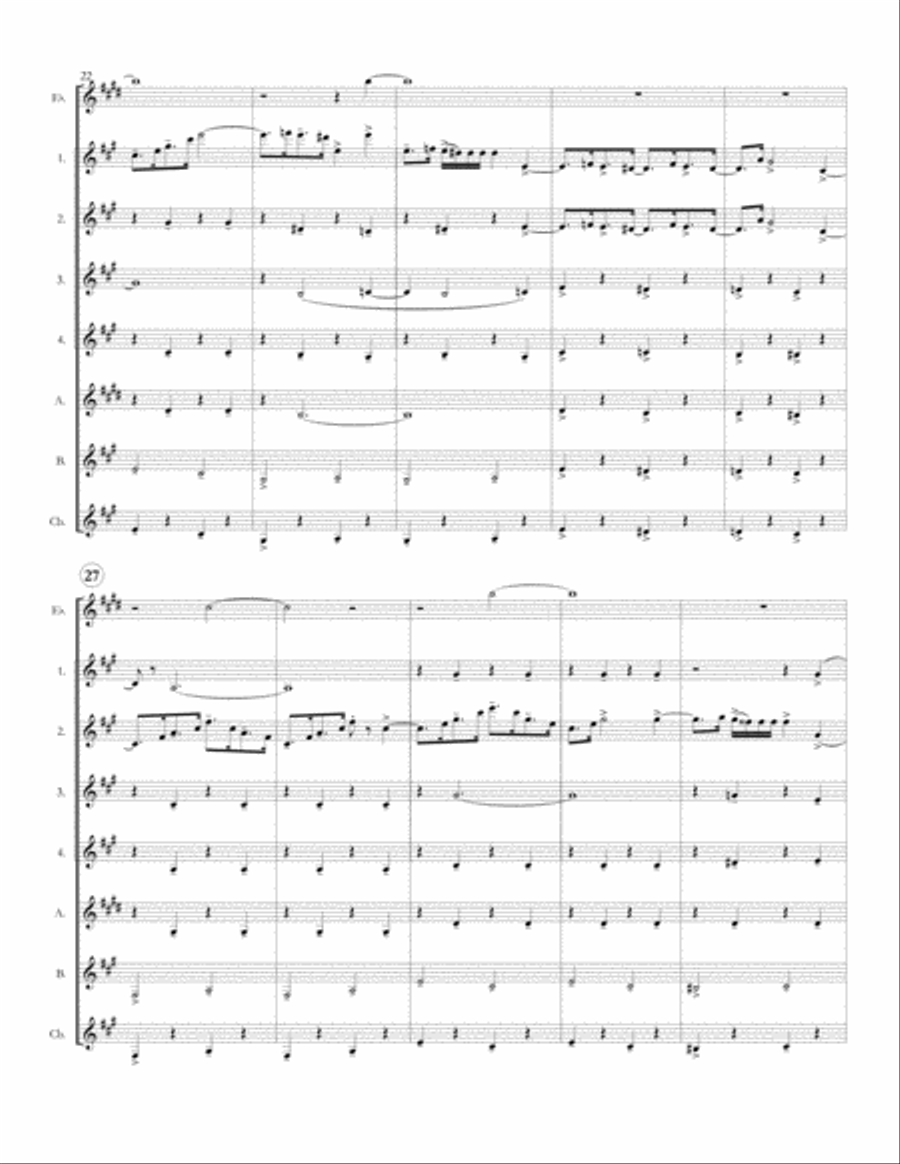 Dance Of The Knights Dance Of The Knights Woodwind Ensemble scores gallery preview page 4