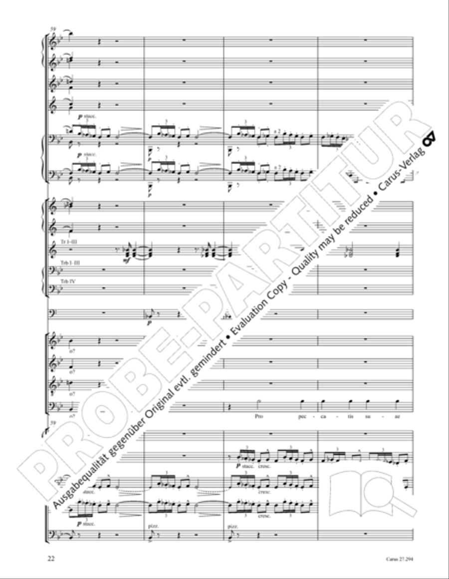Stabat mater Stabat mater 4-Part scores gallery preview page 23