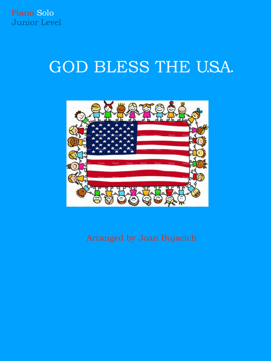 God Bless The U.s.a. Easy Piano scores gallery preview page 1