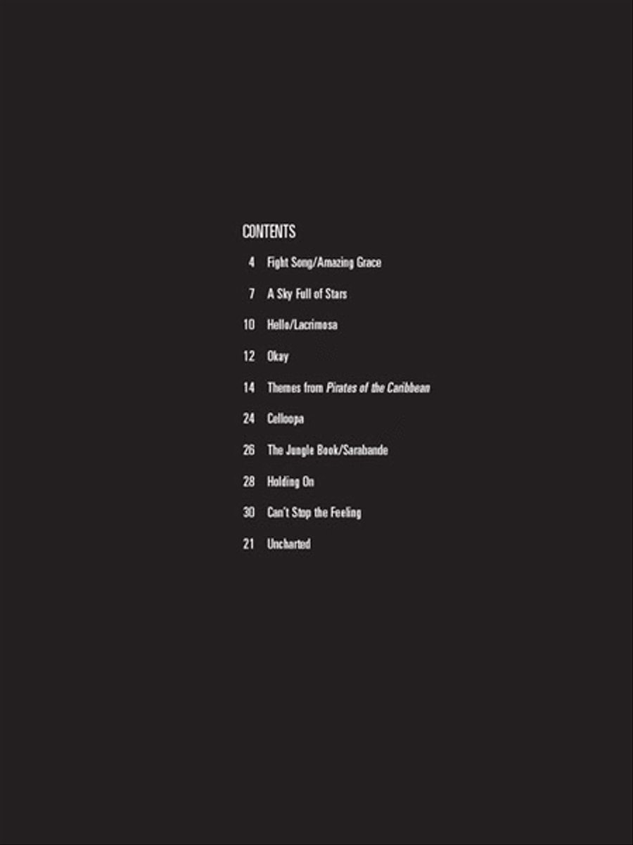 The Piano Guys – Uncharted Cello scores gallery preview page 2
