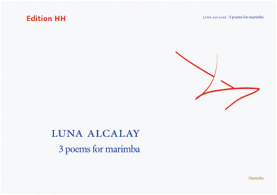 3 poems for marimba Marimba scores gallery preview page 1