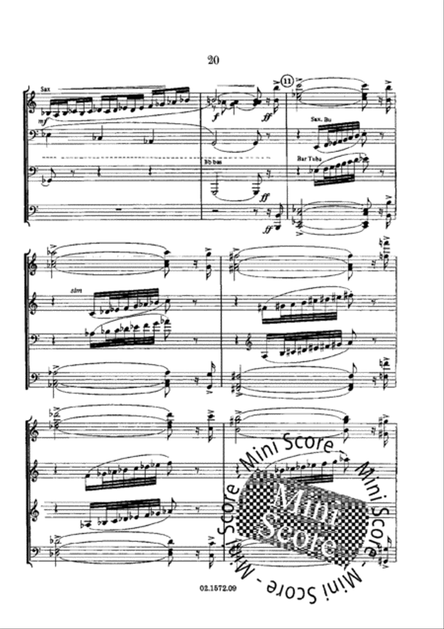 Triptiek voor Fanfare Concert Band scores gallery preview page 23
