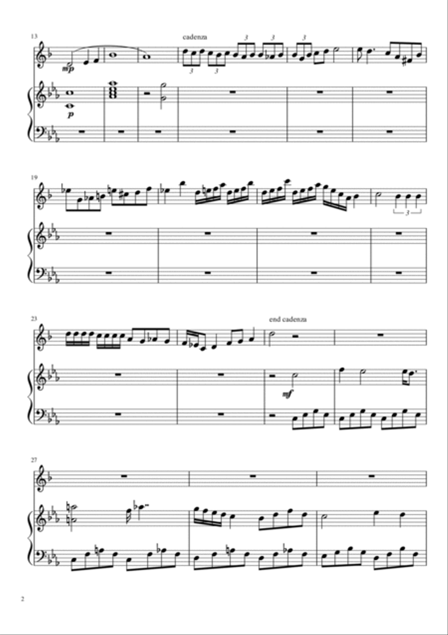 Water in Time Tenor Saxophone scores gallery preview page 2