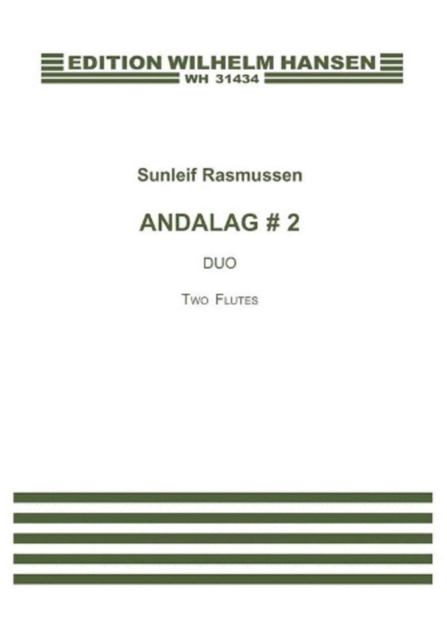 Andalag #2 Flute scores gallery preview page 1