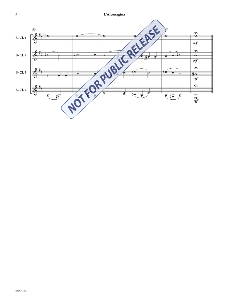 L'Alcenagina Small Ensemble scores gallery preview page 7
