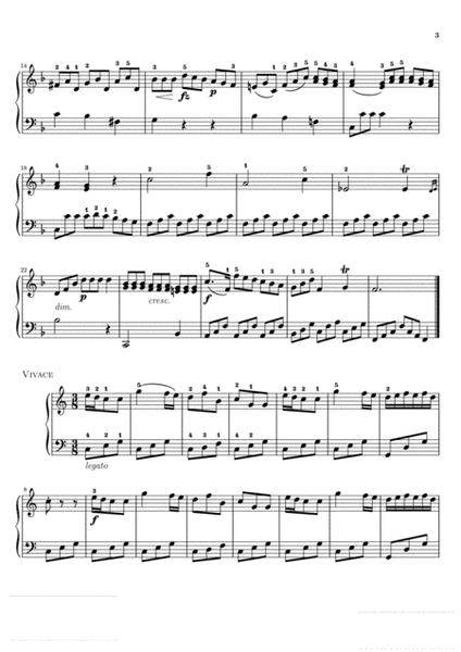 Clementi-Sonatina Op 36 No 1 ( Original Complete Full Version) Piano Solo image number null