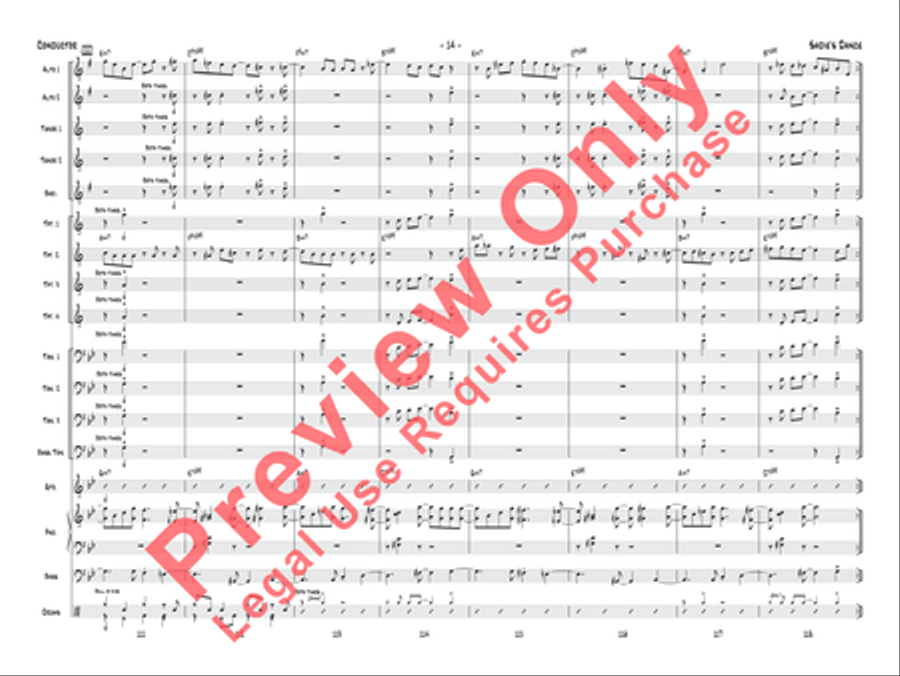 Sadie's Dance Sadie's Dance Jazz Ensemble scores gallery preview page 15